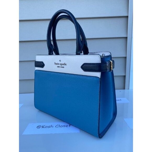 Kate Spade satchel purse medium color block purse niagara multi - Picture 3 of 8